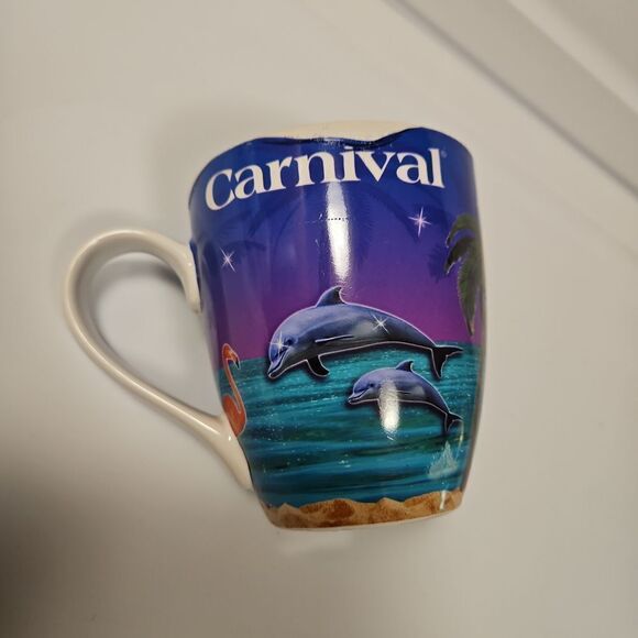 Carnival Cruise Souvenir Coffee Mug - Picture 3 of 5